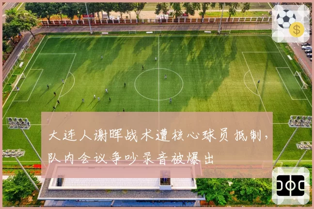 大连人谢晖战术遭核心球员抵制,队内会议争吵录音被爆出