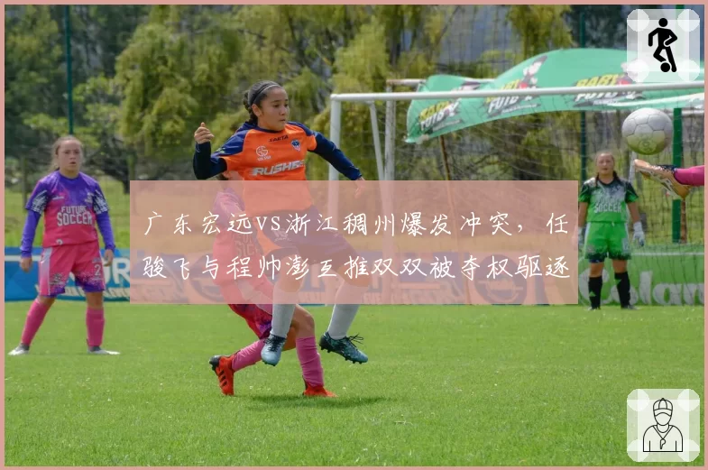 广东宏远vs浙江稠州爆发冲突，任骏飞与程帅澎互推双双被夺权驱逐